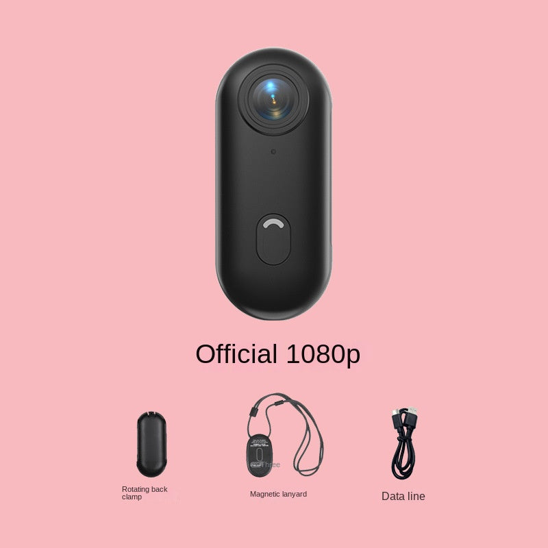 Câmara Desportiva Magnética H88 Pro 4K — Compacta Tipo Polegar para Bicicleta, Animais e Viagens