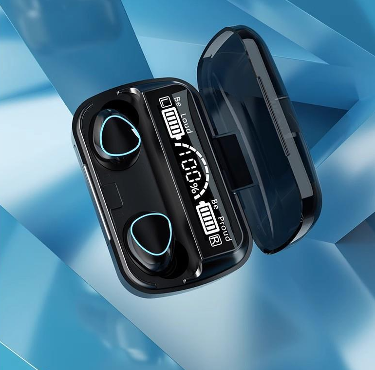 Earbuds Gaming M10 Bluetooth | Longa Autonomia | Redução de Ruído | Estéreo | Preto
