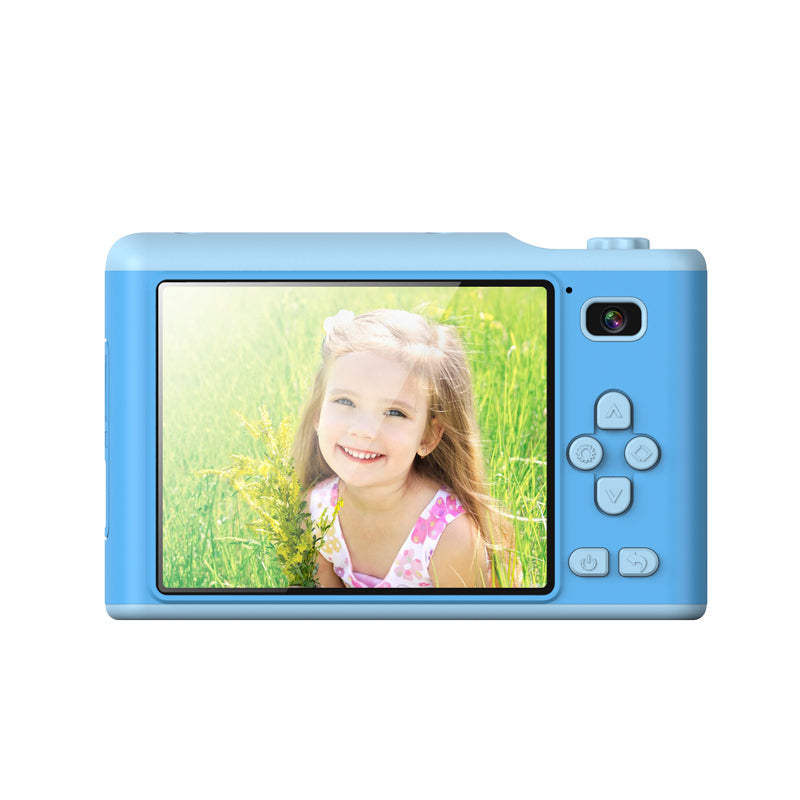 Câmara Digital Infantil HD 2,8" Dual Cam | Mini SLR Brinquedo Presente para Crianças