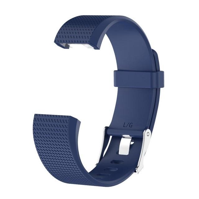 Bracelete de Substituição em Silícone para Fitbit Charge 2