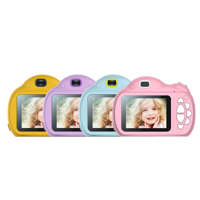 Câmara Digital Mini HD para Crianças – Bonita, Divertida, Dupla Câmara 720P/1080P, Presente Ideal