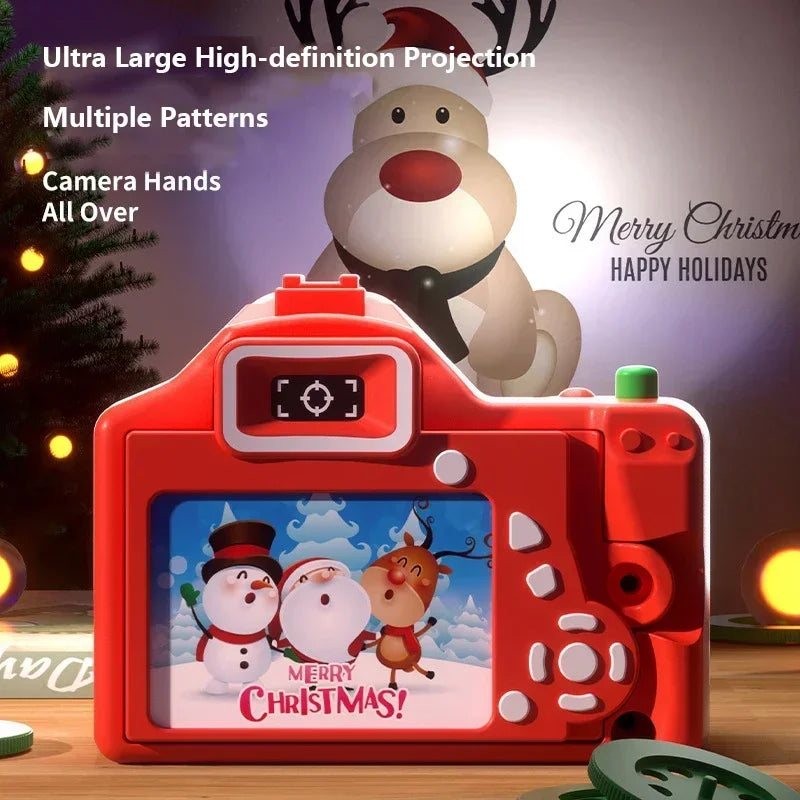 Câmara Brinquedo de Projeção de Natal | Lanterna Projetora Divertida para Bebés