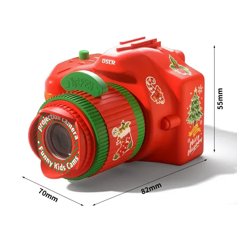 Câmara Brinquedo de Projeção de Natal | Lanterna Projetora Divertida para Bebés
