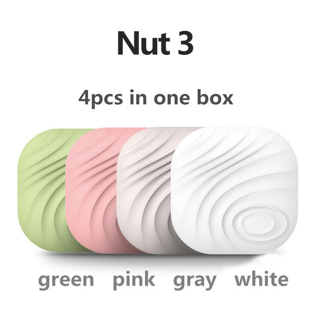 Nut 3 Mini Rastreador Inteligente Bluetooth GPS, Localizador Anti-Perda com Alarme, Chapa Lembrete Itag para Chaves e Crianças