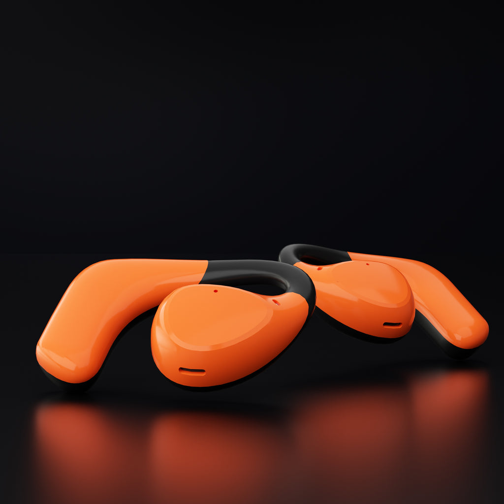 OWS Auriculares Bluetooth 5.3 Open-Air — Condução Aérea, 8h Bateria, Sem Fios Binaural
