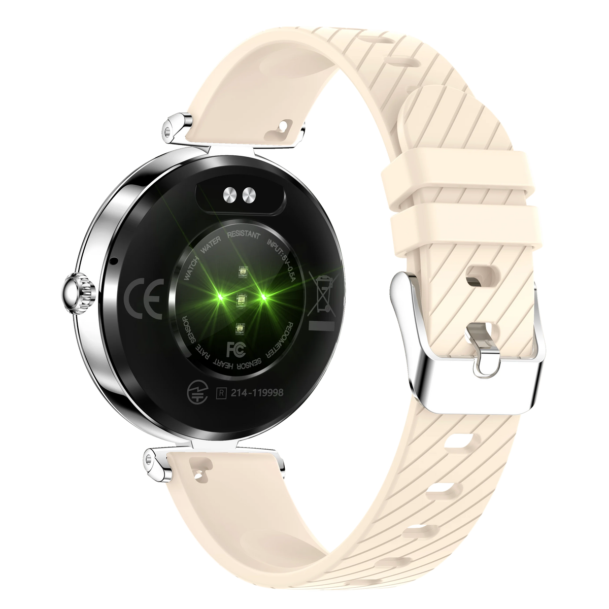 Smartwatch Feminino NX17 Pro | AMOLED, Chamadas Bluetooth e Monitorização de Saúde
