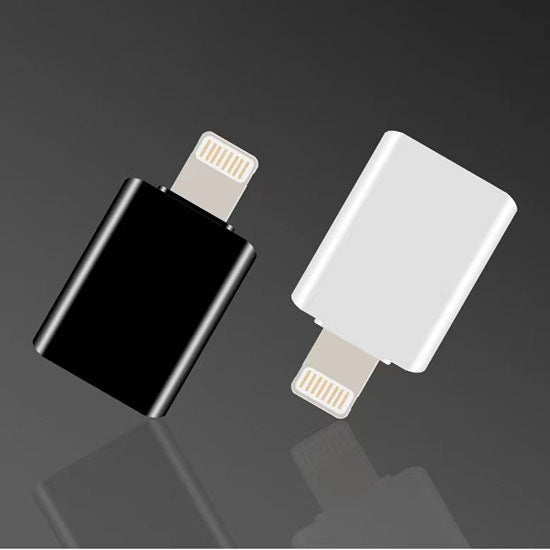 Adaptador OTG USB 3.0 Macho-Fêmea de 8 Pinos para iPad e iPhone