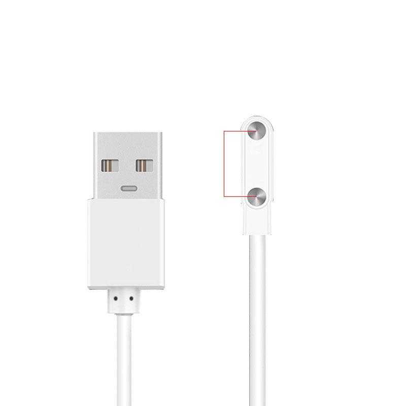 Universal 2p4p5p smartwatch magnetic charger 2-pin 4-pin 5-pin children's phone watch charging data cable