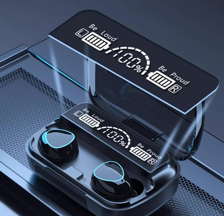 Earbuds Gaming M10 Bluetooth | Longa Autonomia | Redução de Ruído | Estéreo | Preto