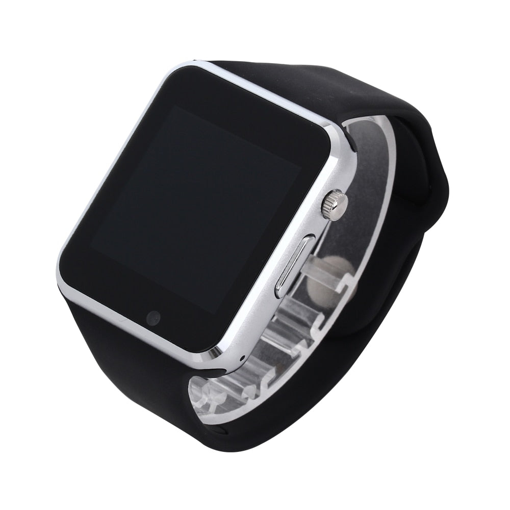 Smartwatch A1 Bluetooth com Cartão SIM | Pedometer, Câmara 0,3MP, Ecrã 1,54"
