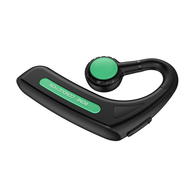 Bluetooth Headset Real Bone Conduction Hanging Ear Type Non-In-Ear Business Sports Stereo