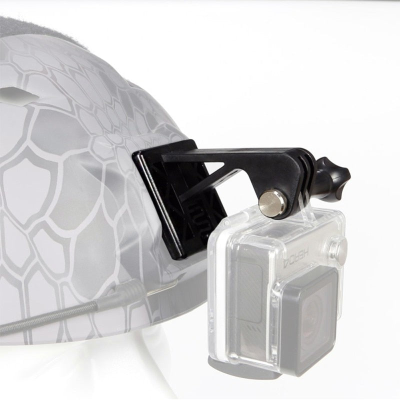 Adaptador fixo de câmara para capacete tático e airsoft