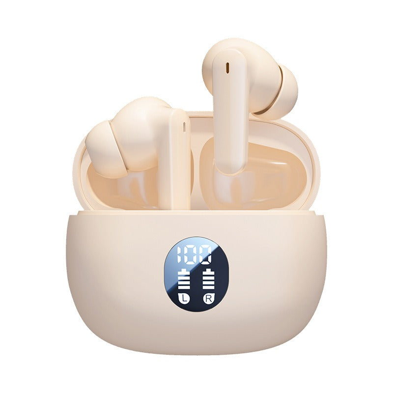 Auriculares Bluetooth M69 Intra-Auriculares com Redução de Ruído e Visor Digital