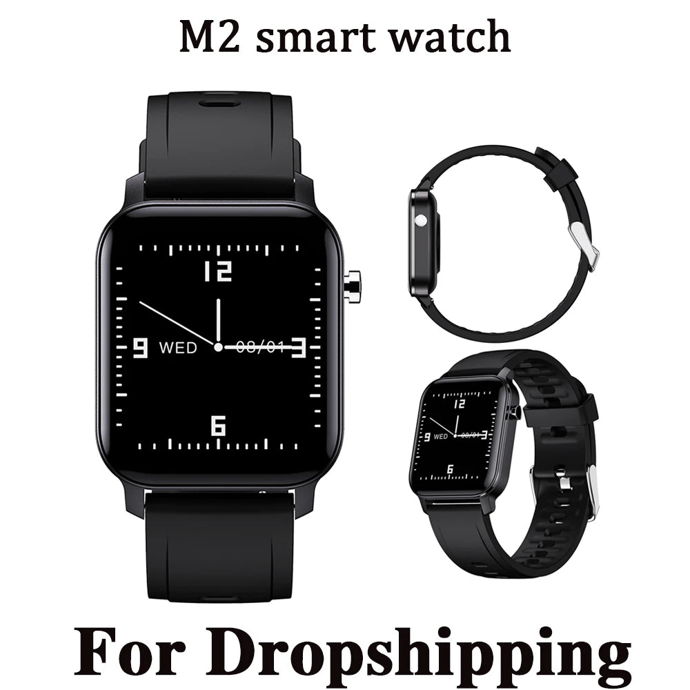 Smartwatch IP68 YFIT | Ecrã 1,4" Touch, Freq. Cardíaca, Bluetooth 5.0, Android e iOS