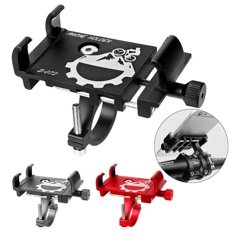 Suporte Universal de Telemóvel para Bicicleta e Motociclo, Fixação no Guiador | Untoom