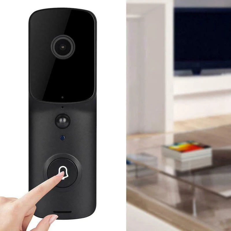 Campainha Inteligente WiFi com Câmara 1080p | Visão Noturna | Intercomú 2 Vias