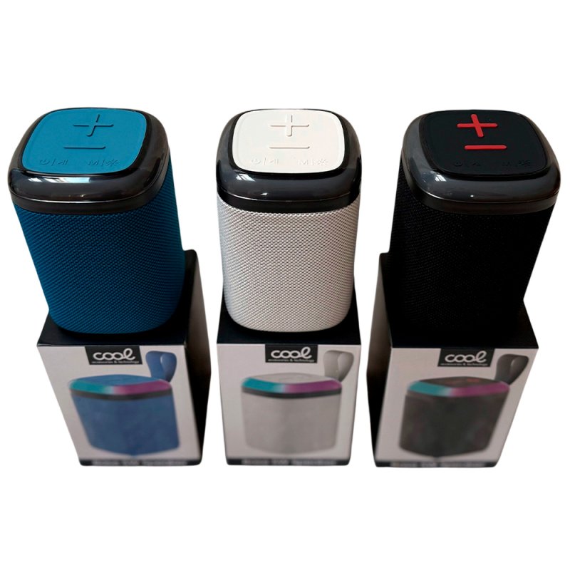 Altavoz Bluetooth Universal Música 5W COOL Base TWS Negro
