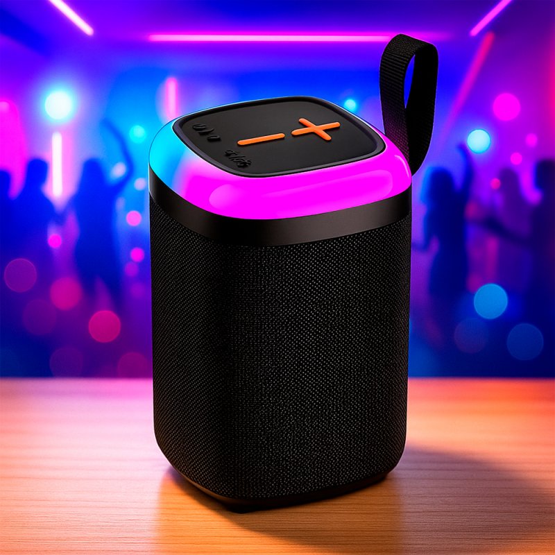 Altavoz Bluetooth Universal Música 5W COOL Base TWS Negro