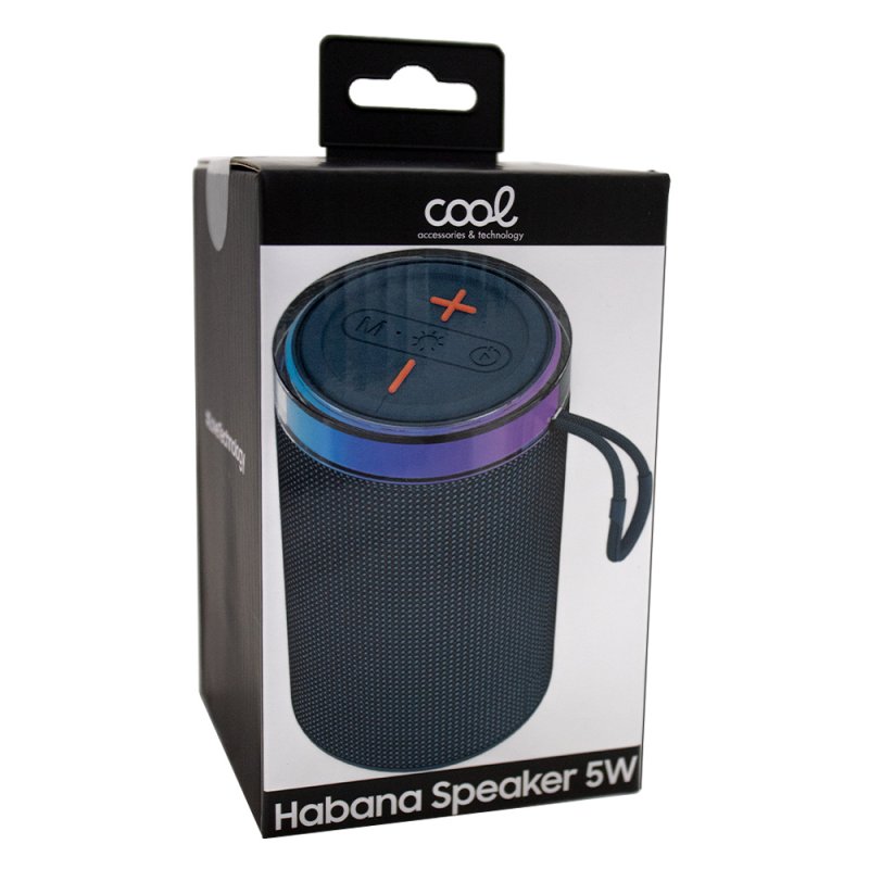 Altavoz Bluetooth Universal Música 5W COOL Habana TWS Marino