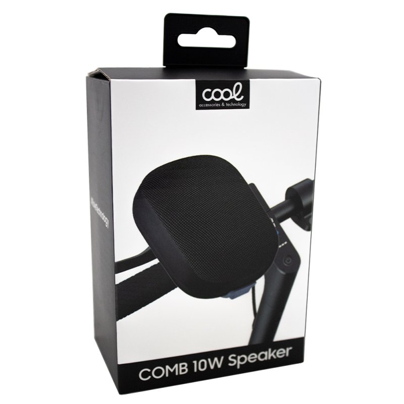Altavoz Música Universal Bluetooth COOL 10W Comb (Manillar) Negro