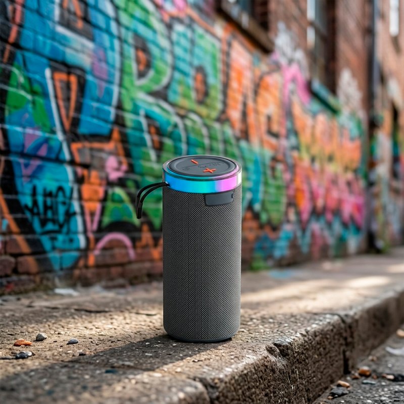 Altavoz Música Universal Bluetooth COOL Oporto 10W TWS Gris