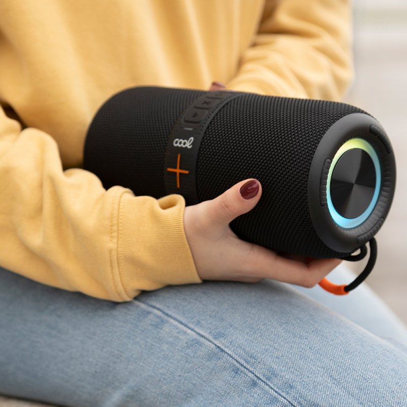 Altavoz Música Universal Bluetooth Marca COOL Soft (20W) Negro