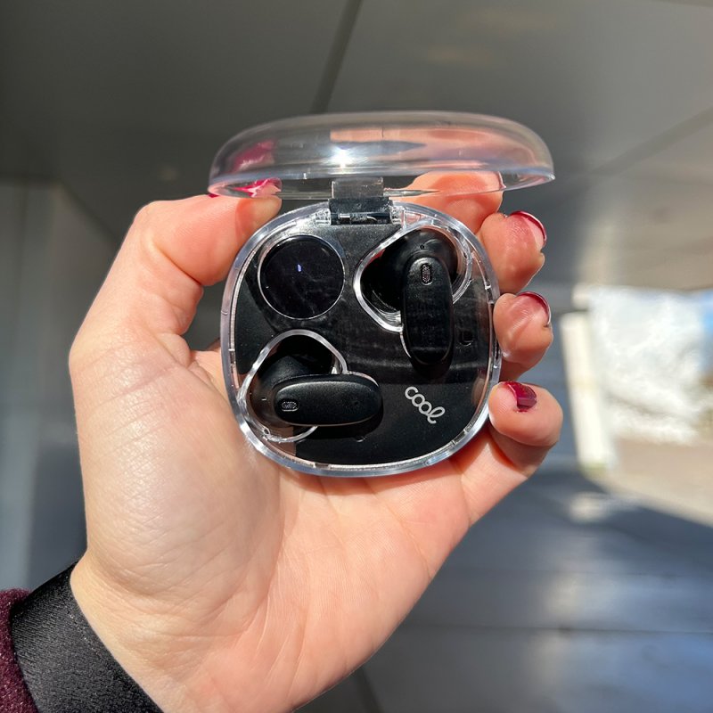 Auriculares Stereo Bluetooth Dual Earbuds COOL Fun Negro