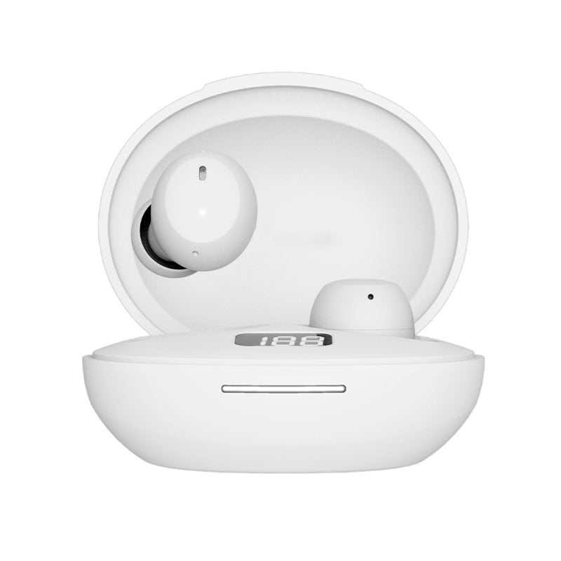 Auriculares Stereo Bluetooth Earbuds ANC COOL Pocket Blanco