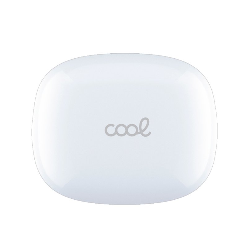 Auriculares Stereo Bluetooth Earbuds COOL Moon (Oído Libre) Blanco