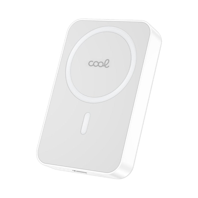 Bateria Externa Universal Power Bank 10.000 mAh Magnética COOL Blanco