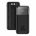 Bateria Externa Universal Power Bank Carga Rápida 22.5W 30.000 mAh (Tipo-C / Lightning) COOL Negro