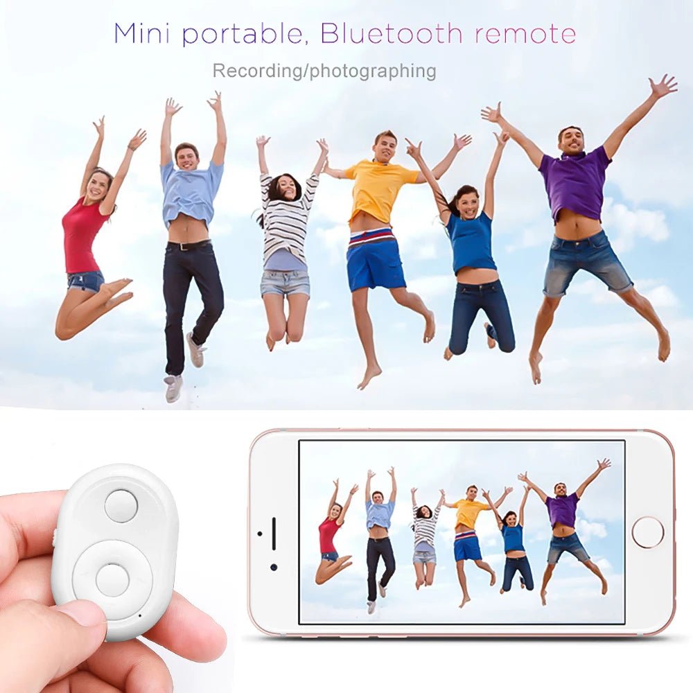 Botão Disparador Bluetooth para Selfie | Comando Remoto para iPhone e Android - Telejacob Shop