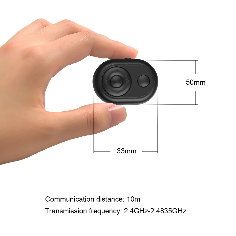 Botão Disparador Bluetooth para Selfie | Comando Remoto para iPhone e Android - Telejacob Shop