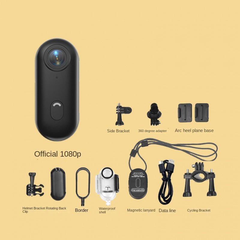 Câmara Desportiva Magnética H88 Pro 4K — Compacta Tipo Polegar para Bicicleta, Animais e Viagens - Telejacob Shop