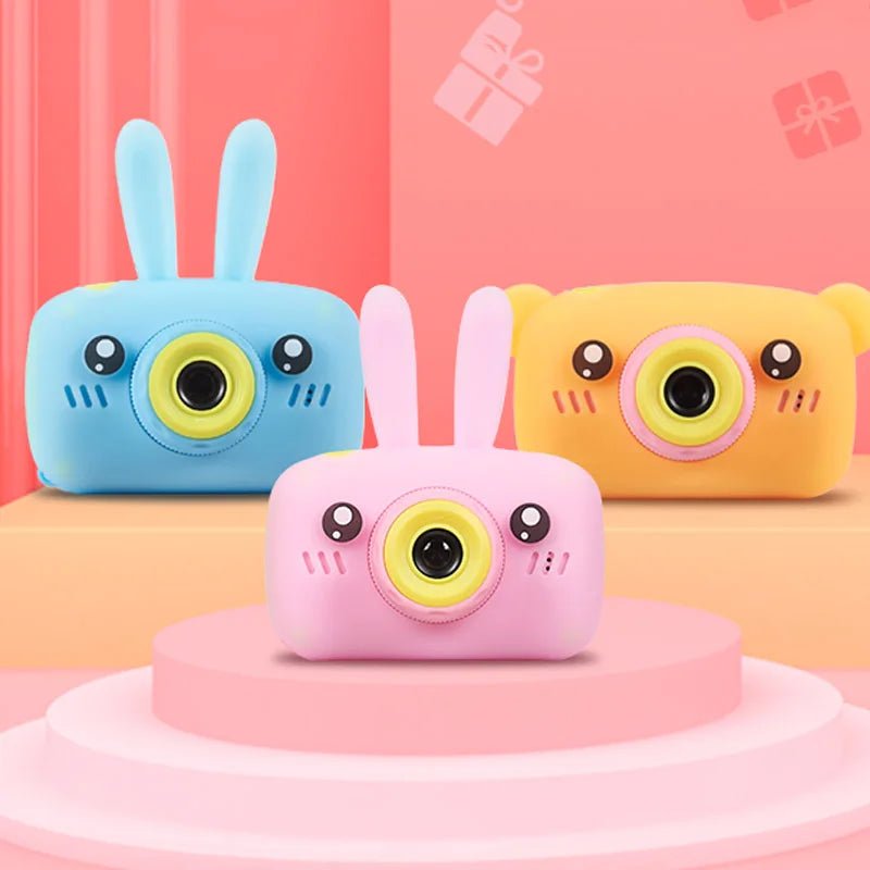 Câmara Digital HD Infantil X9S – Ecrã 2", Design Cartoon Fofo, 1080P, Presente de Aniversário para Crianças - Telejacob Shop