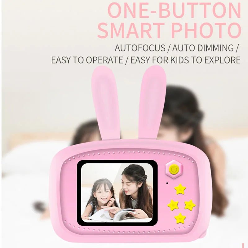 Câmara Digital HD Infantil X9S – Ecrã 2", Design Cartoon Fofo, 1080P, Presente de Aniversário para Crianças - Telejacob Shop