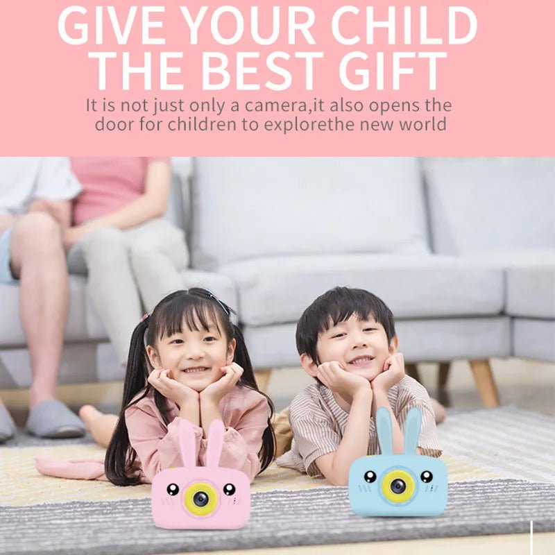 Câmara Digital HD Infantil X9S – Ecrã 2", Design Cartoon Fofo, 1080P, Presente de Aniversário para Crianças - Telejacob Shop