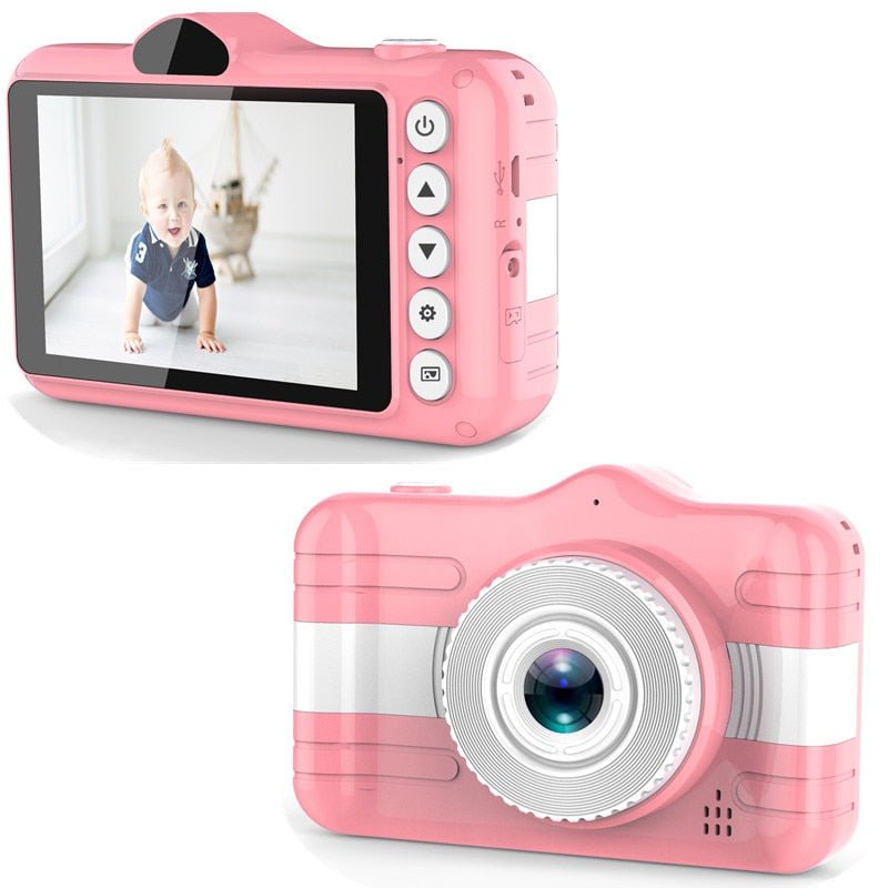 Câmara digital infantil com design de desenho animado, 12 MP e vídeo 1080P - Telejacob Shop