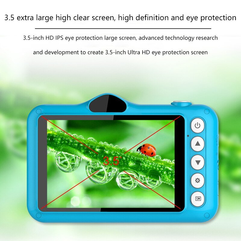 Câmara digital infantil com design de desenho animado, 12 MP e vídeo 1080P - Telejacob Shop