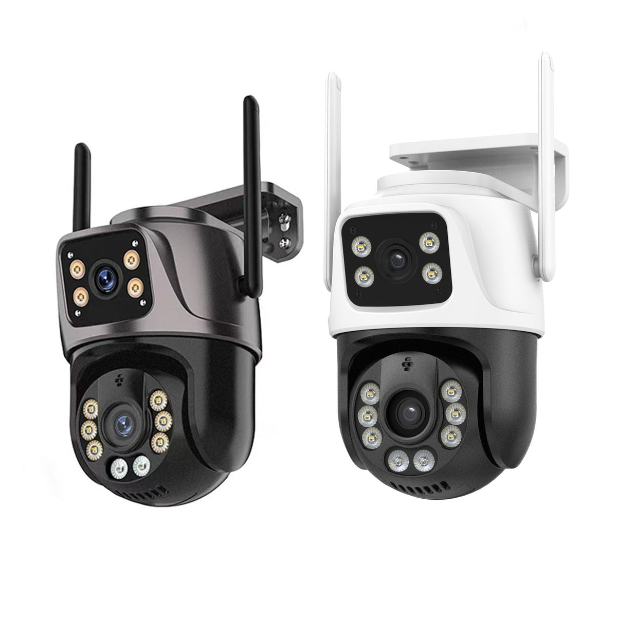 Câmara Dome WiFi ICSEE HD | Visão Noturna Colorida, Deteção de Movimento, Exterior - Telejacob Shop