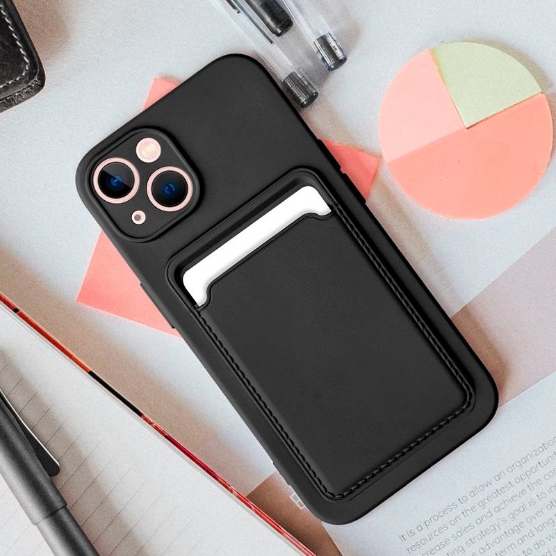 Carcasa COOL para iPhone 15 Pro Max Card Negro