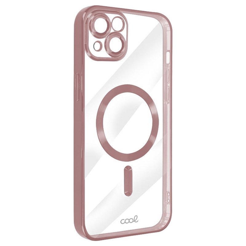 Carcasa COOL para iPhone 16e / 17e Magnética Borde Rosa