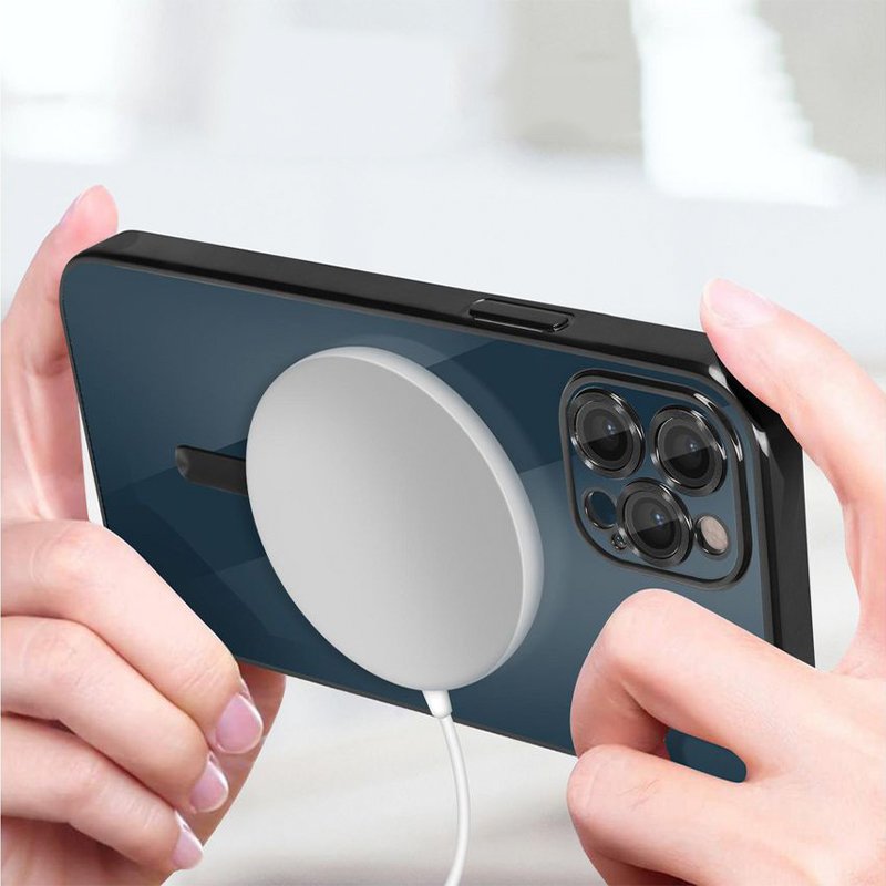 Carcasa COOL para iPhone 17 Magnética Borde Negro