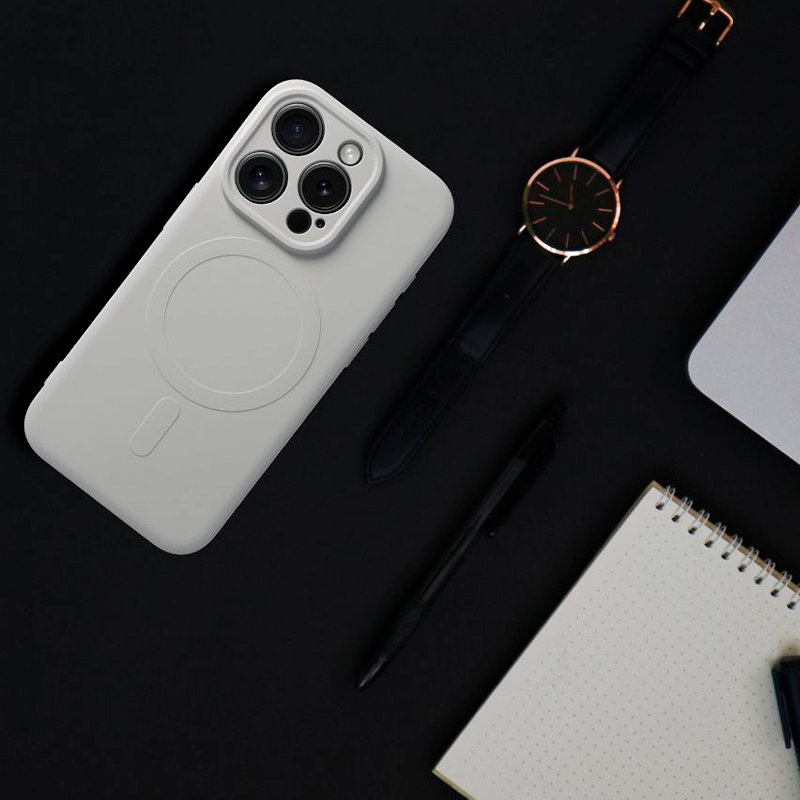 Carcasa COOL para iPhone 17 Magnética Cover Gris