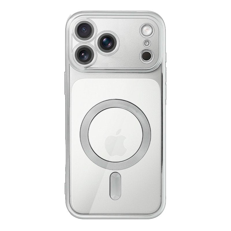Carcasa COOL para iPhone 17 Pro Magnética Borde Plata