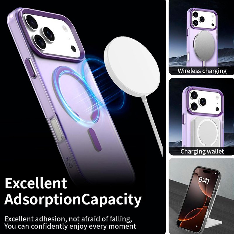 Carcasa COOL para iPhone 17 Pro Magnética Colorful Violeta