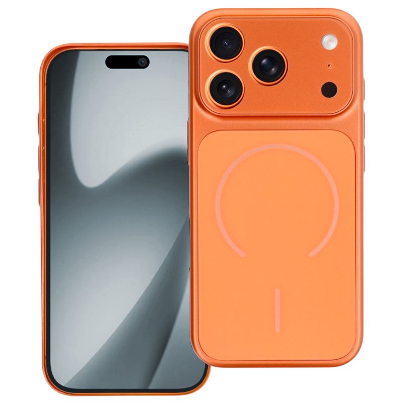 Carcasa COOL para iPhone 17 Pro Magnética Cover Naranja