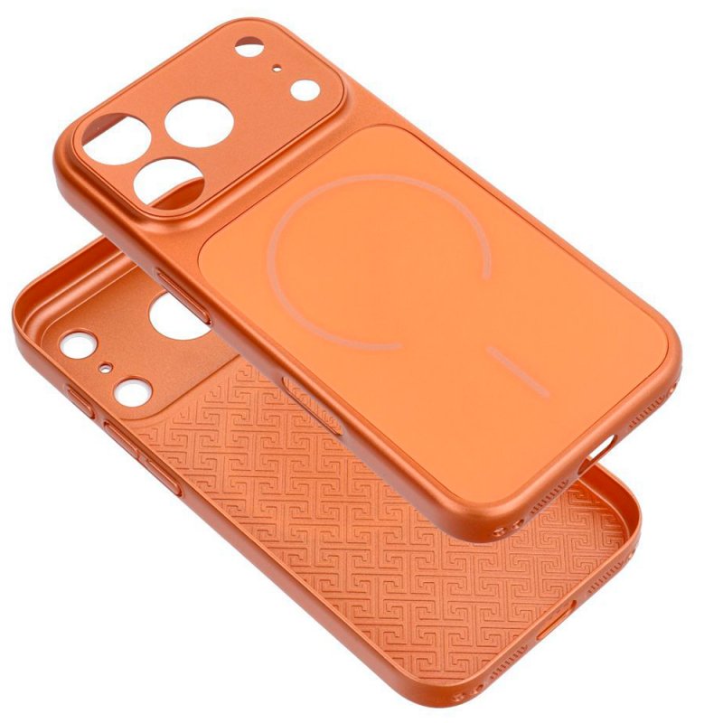 Carcasa COOL para iPhone 17 Pro Max Magnética Cover Naranja