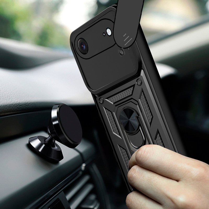Carcasa COOL para iPhone Air Hard Ring Negro