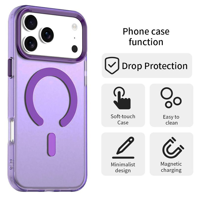 Carcasa COOL para iPhone Air Magnética Colorful Violeta